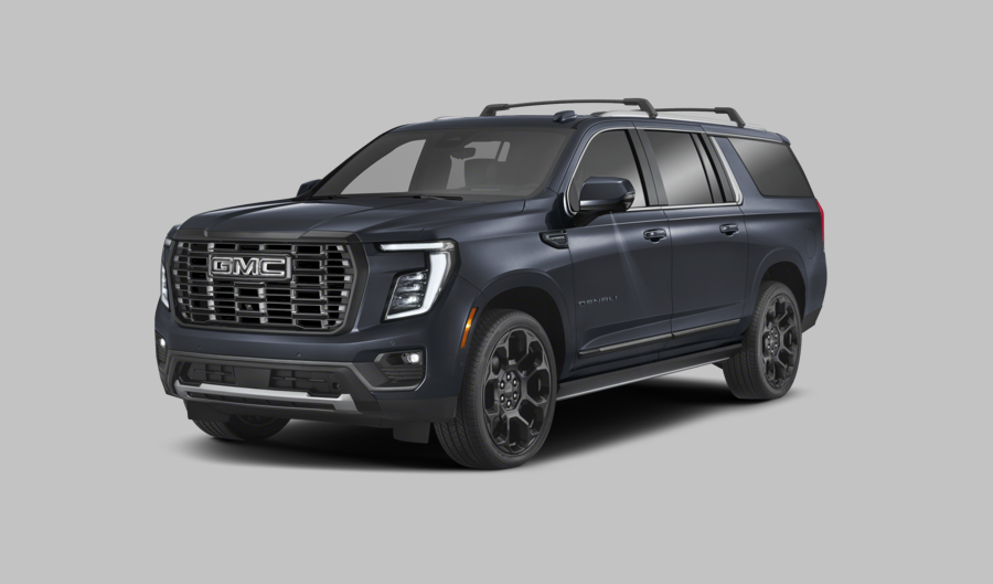 2026 GMC Yukon XL SUV with a bold front grille and sporty design