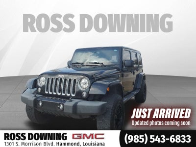 2018 Jeep Wrangler JK Unlimited Sahara