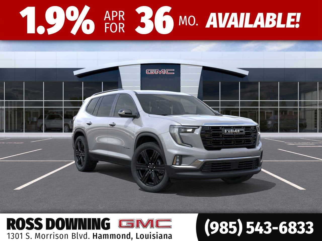 2026 GMC Acadia Elevation