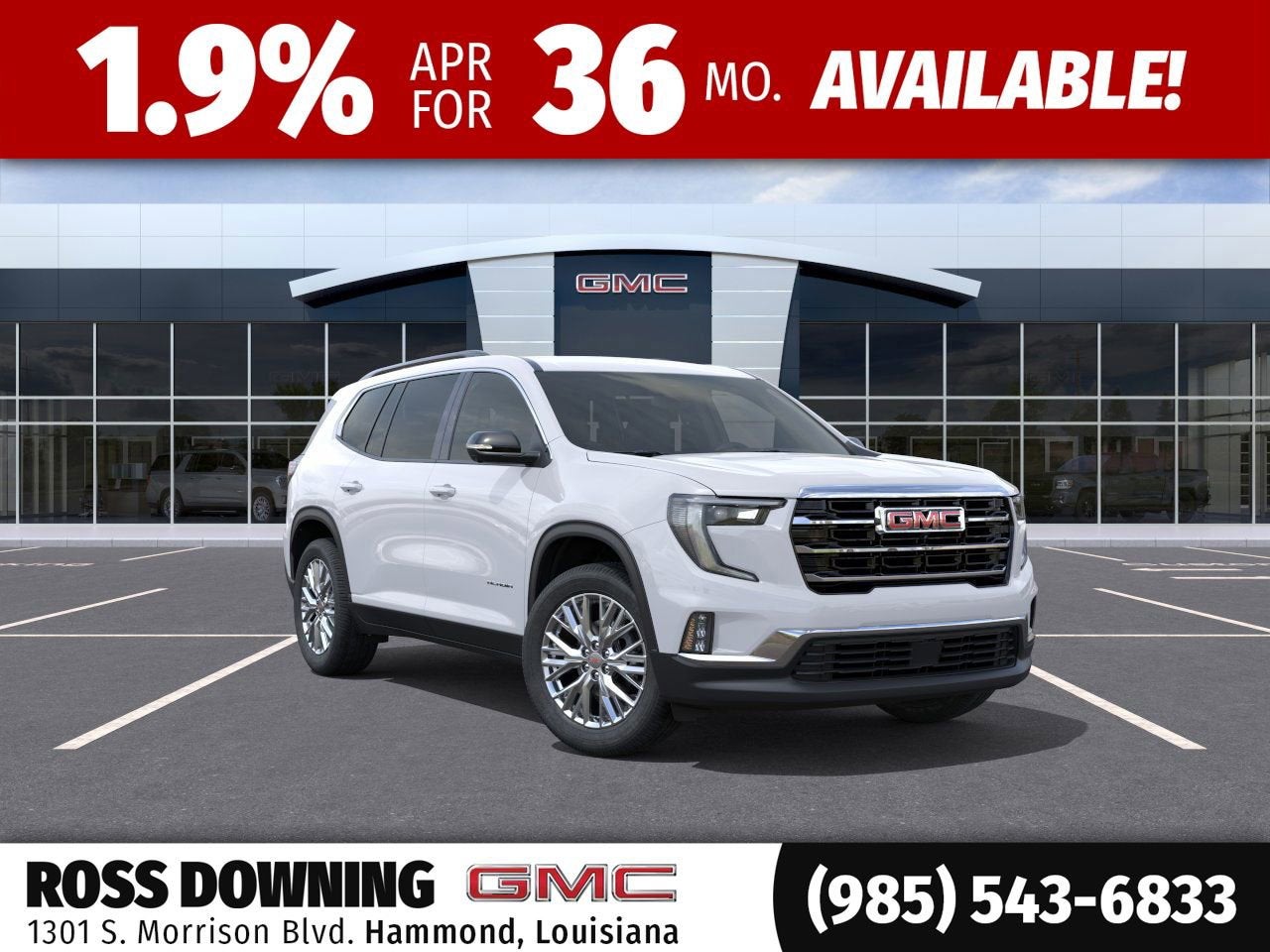 2026 GMC Acadia Elevation