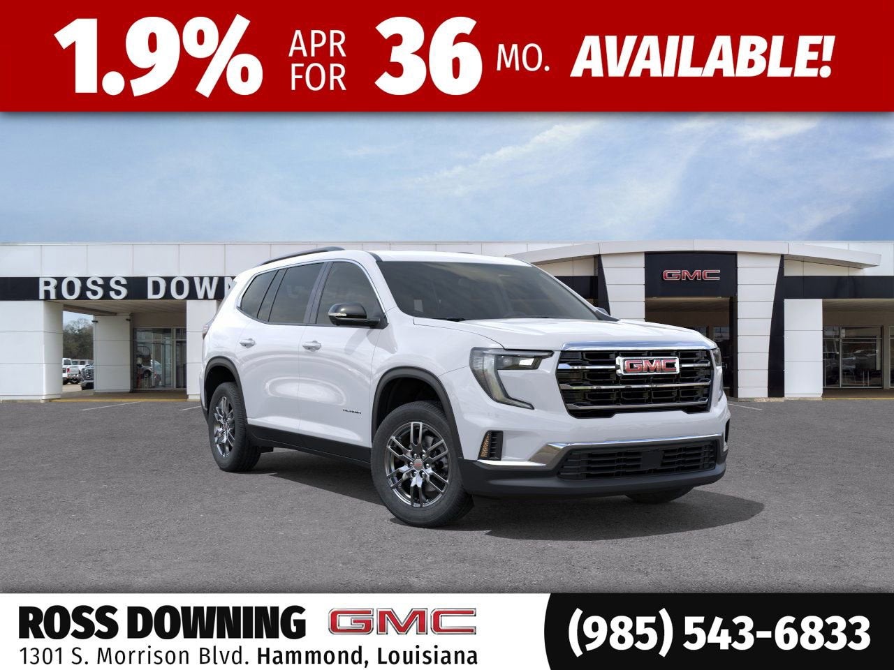 2026 GMC Acadia Elevation