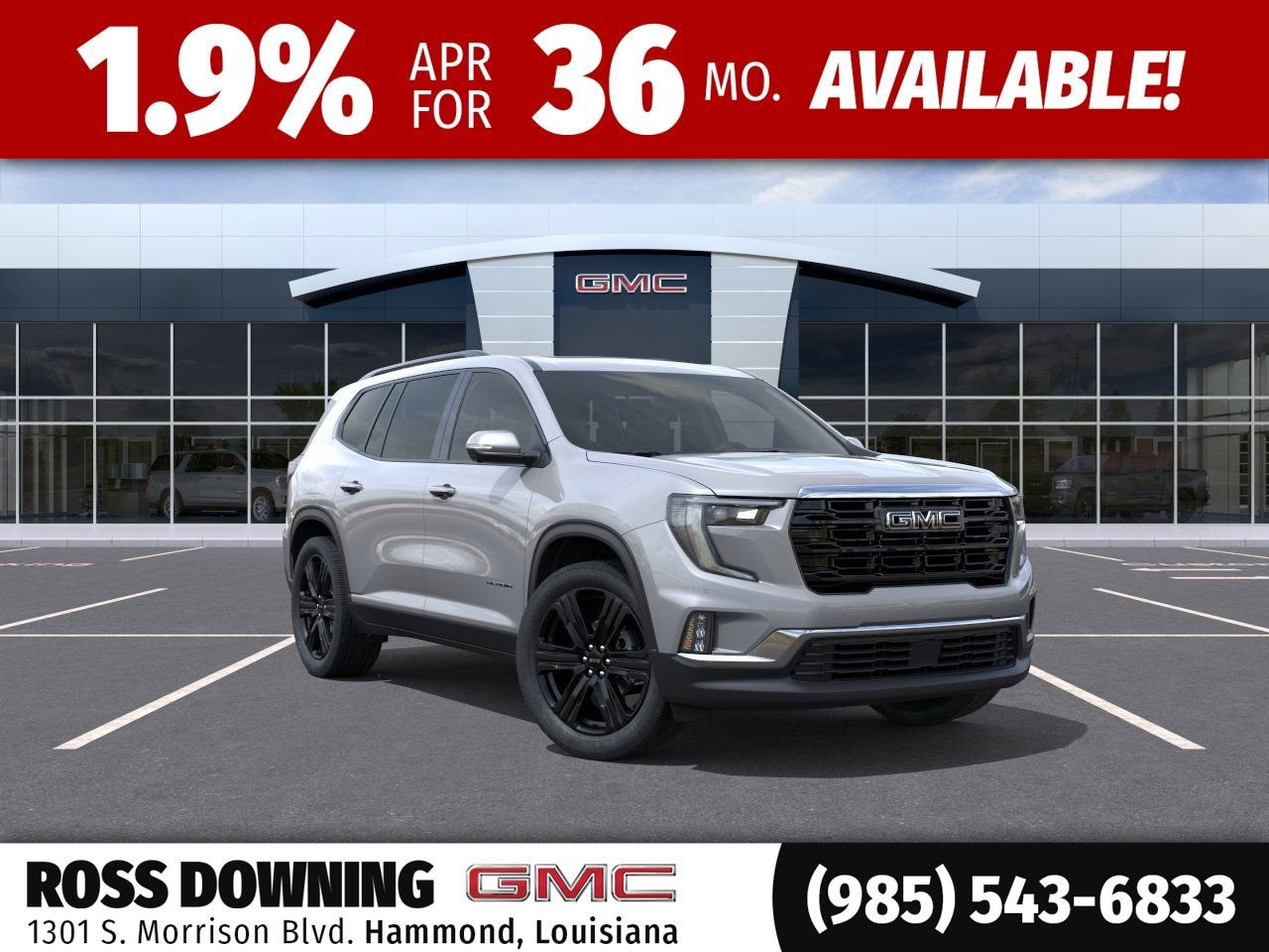 2026 GMC Acadia Elevation
