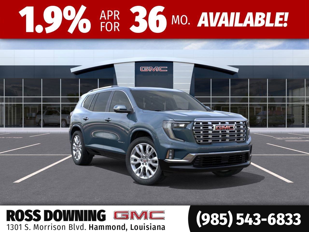 2026 GMC Acadia Denali
