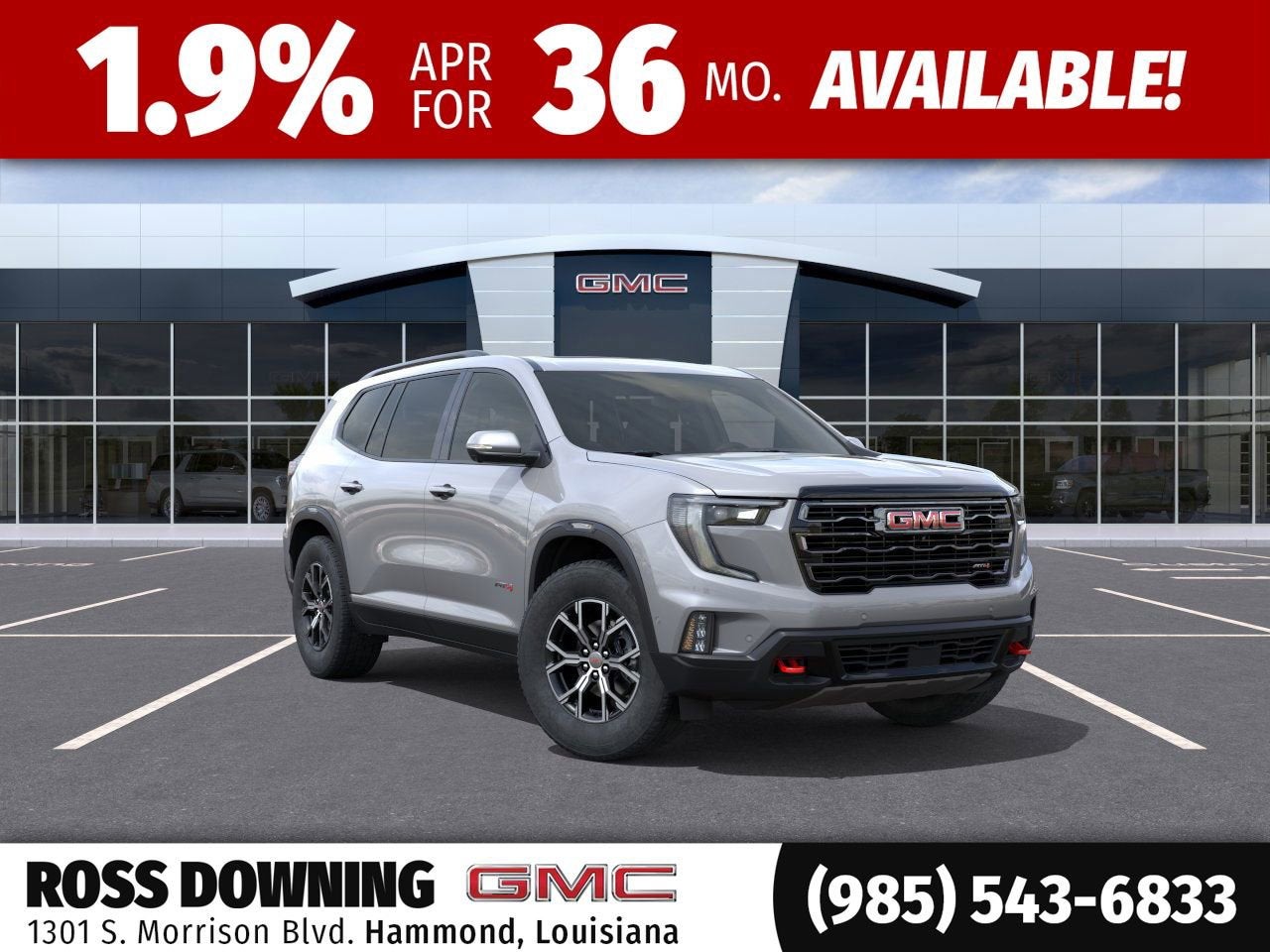 2026 GMC Acadia AT4