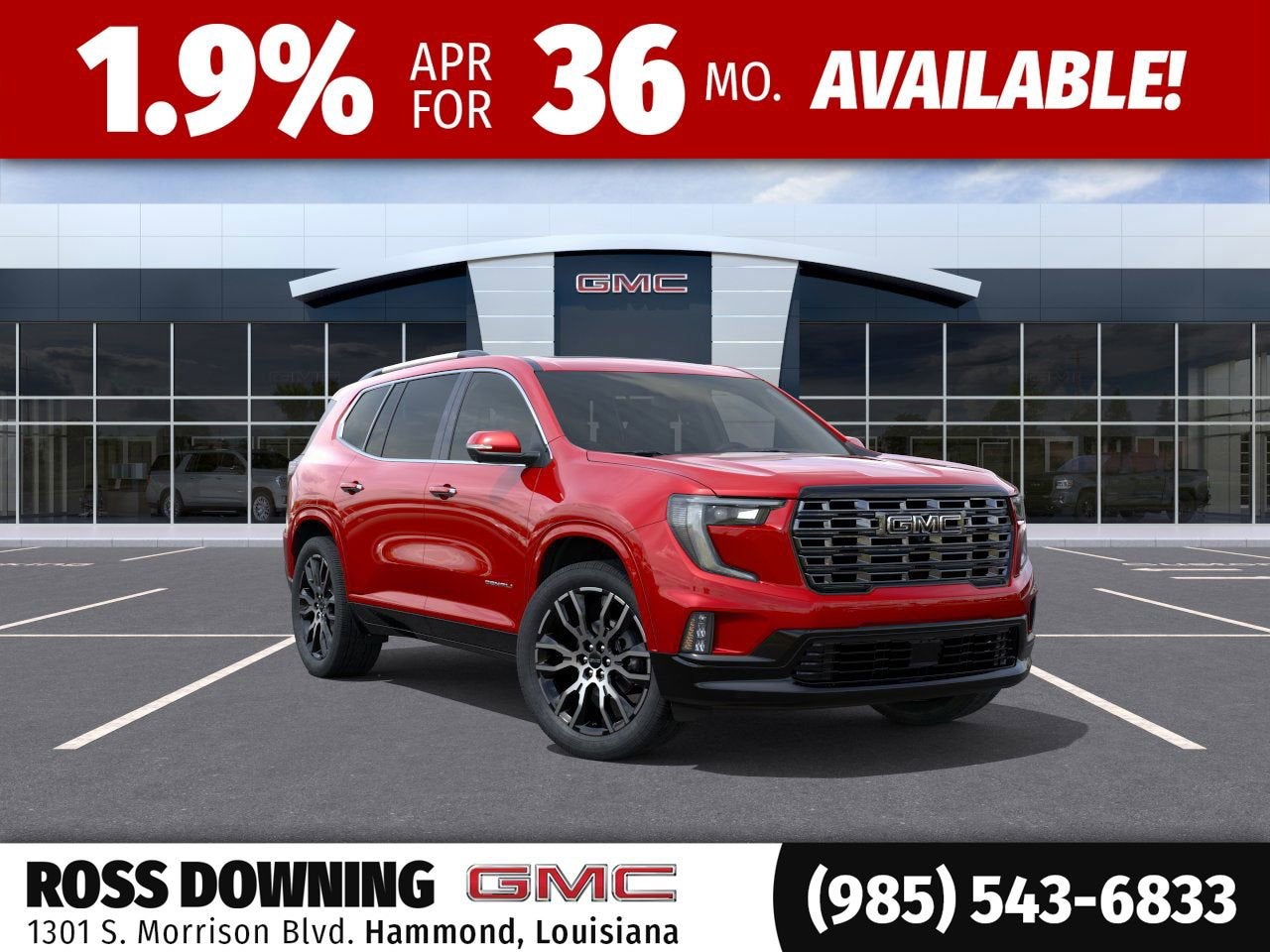 2026 GMC Acadia Denali Ultimate