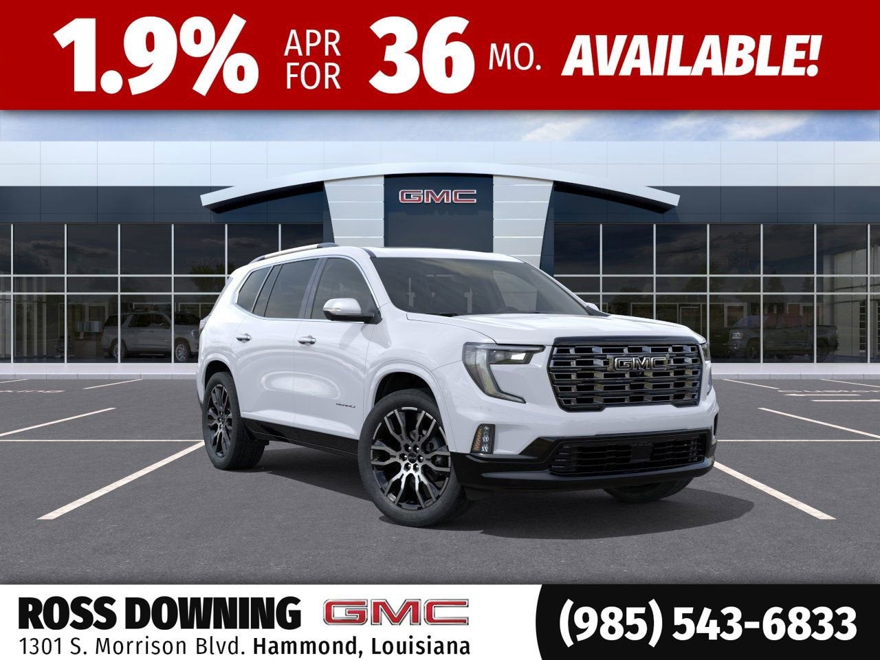 2026 GMC Acadia Denali Ultimate