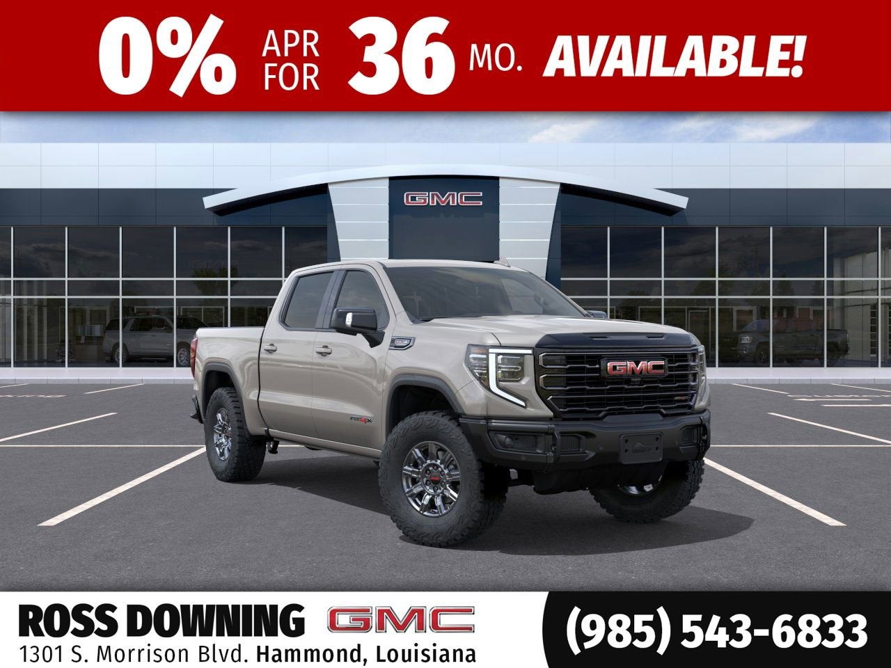 2026 GMC Sierra 1500 AT4X