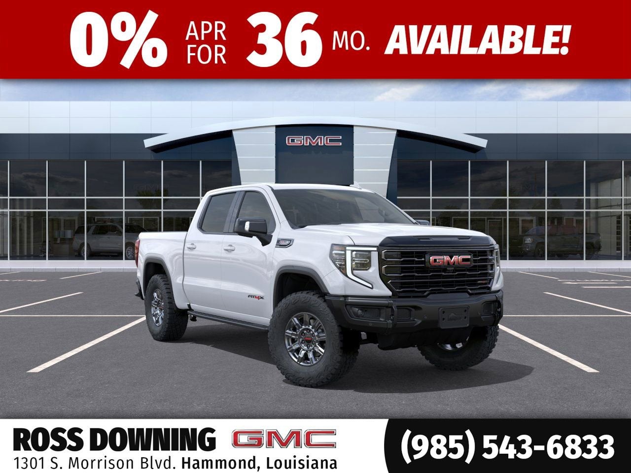 2026 GMC Sierra 1500 AT4X