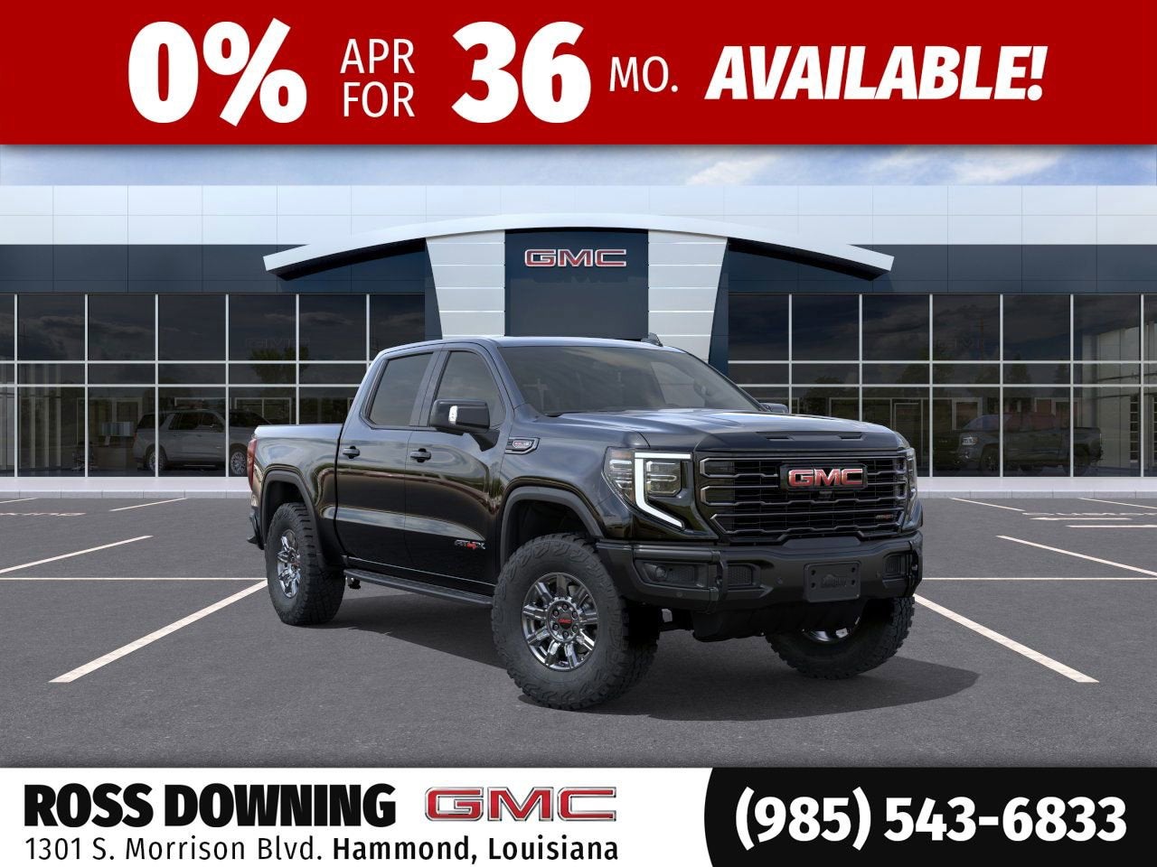 2026 GMC Sierra 1500 AT4X