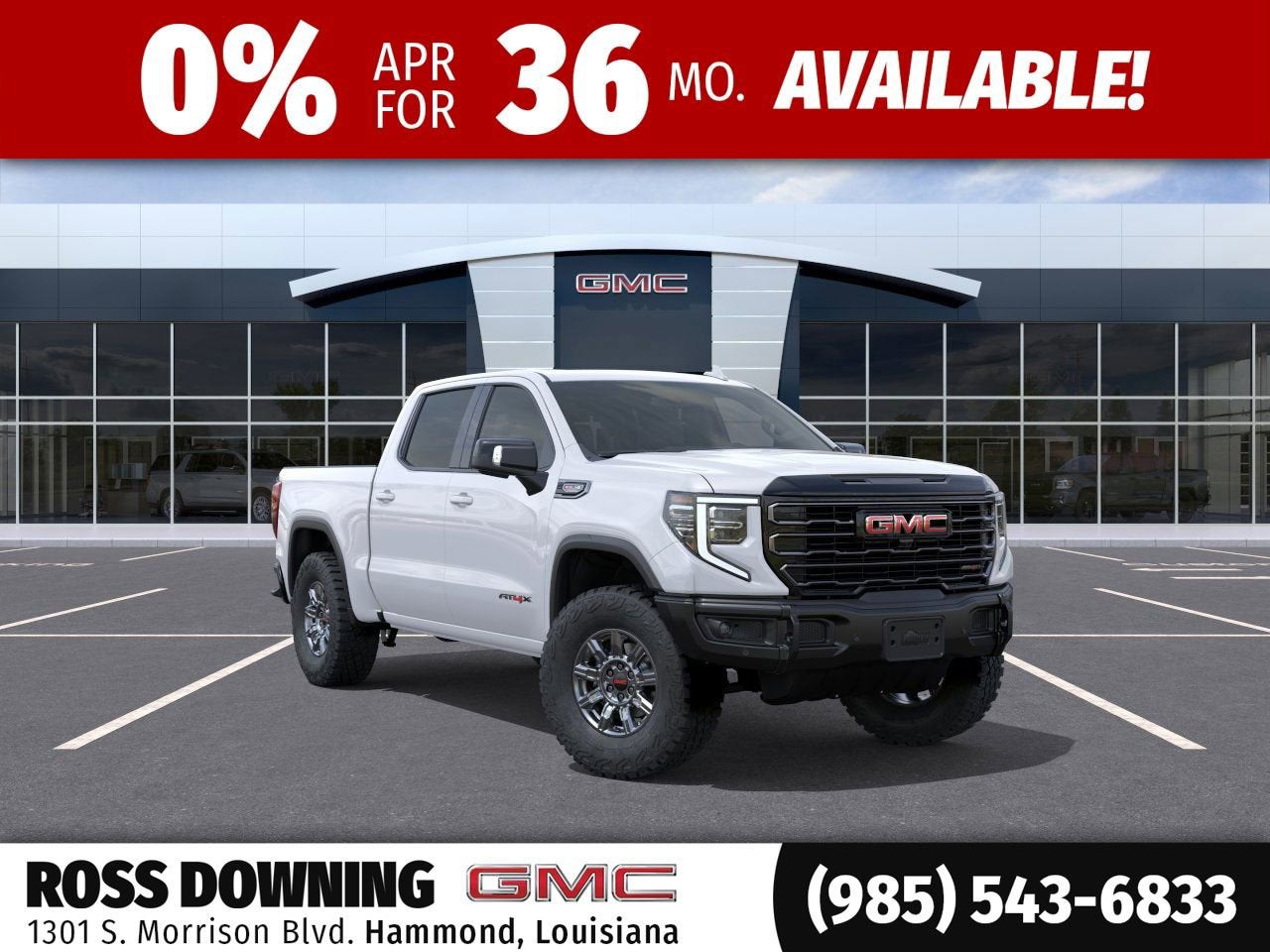 2026 GMC Sierra 1500 AT4X