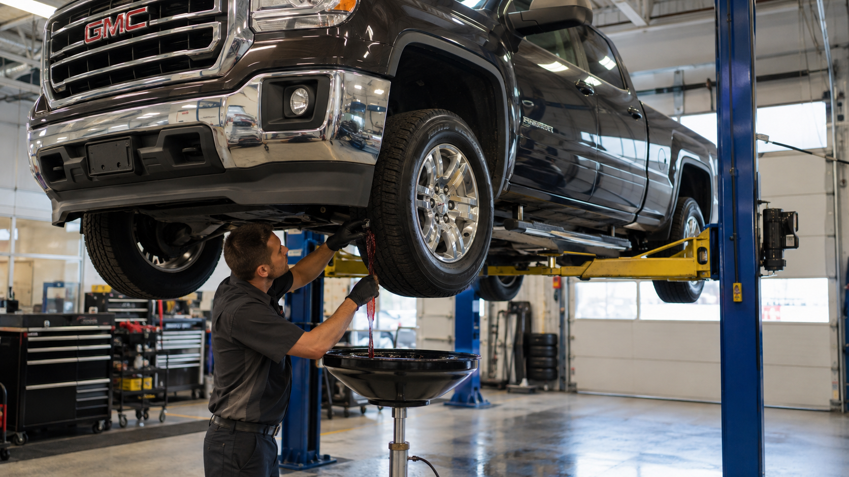 GMC Maintenance Schedule for Transmission Fluid Service